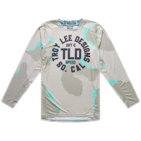 Crosstrøje GP Pro Air Camo Aqua Desert Blå Grå TROY LEE DESIGNS