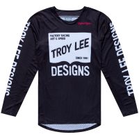 Crosstrøje GP Pro Air Locked Sort Hvid TROY LEE DESIGNS