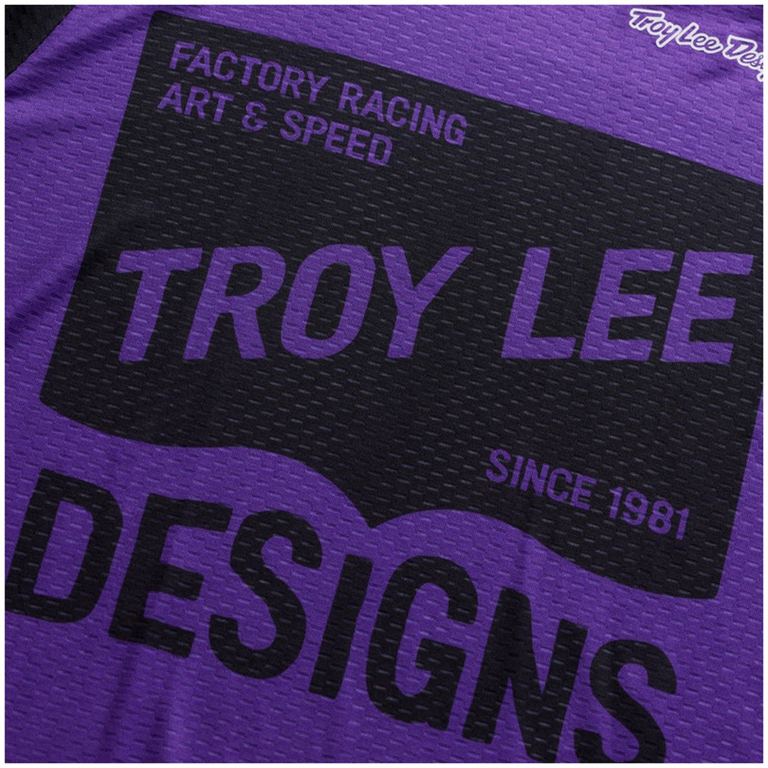 Crosstrøje GP Pro Air Locked Sort Lilla TROY LEE DESIGNS s – billede 5