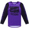 Crosstrøje GP Pro Air Locked Sort Lilla TROY LEE DESIGNS s – miniature 1