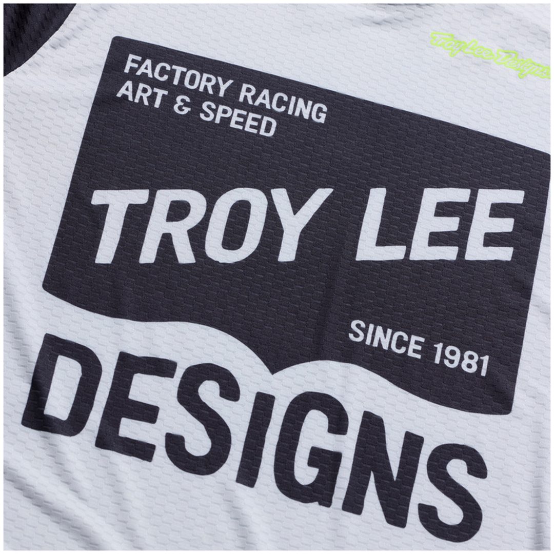 Crosstrøje GP Pro Air Locked Vapor Sort Grå TROY LEE DESIGNS s – billede 5