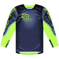Crosstrøje GP Pro Imprint Grå Neongul TROY LEE DESIGNS