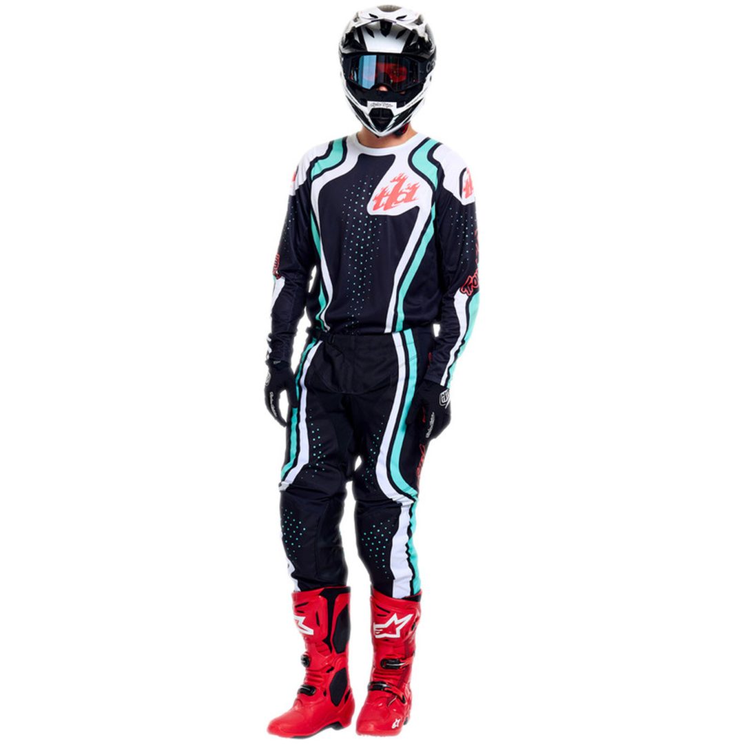 Crosstrøje GP Pro Roller Sort Blå TROY LEE DESIGNS s – billede 8