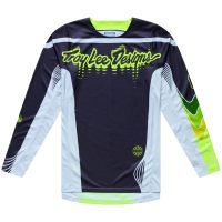 Crosstrøje GP Pro Stagger Grå Neongul TROY LEE DESIGNS