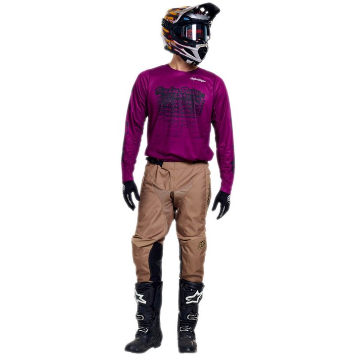 Crosstrøje GP Pro Stamp Lilla TROY LEE DESIGNS s – billede 10