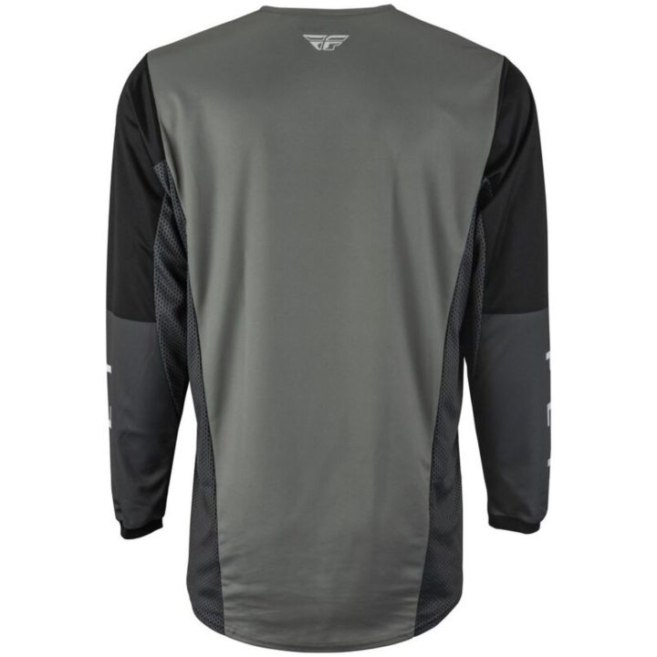 Crosstrøje Kinetic Jet Grå/mørkegrå/sort FLY RACING s – billede 2