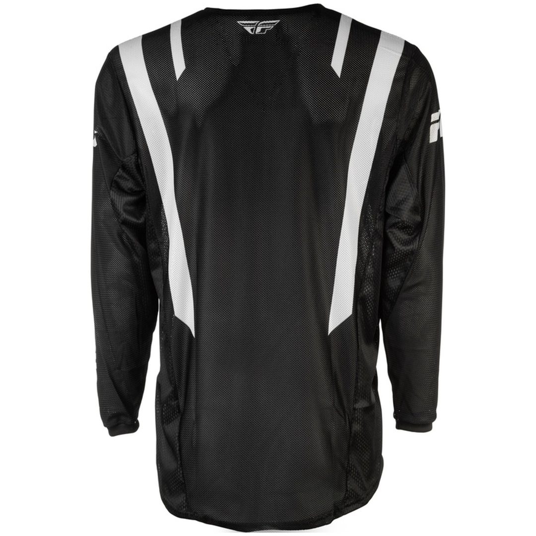 Crosstrøje Kinetic Mesh Dbk Sort/hvid FLY RACING s – billede 2