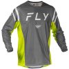 Crosstrøje Kinetic Mesh Grå/gul FLY RACING Small – miniature 1
