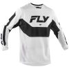 Crosstrøje Kinetic Mesh Hvid Sort FLY RACING s – miniature 1