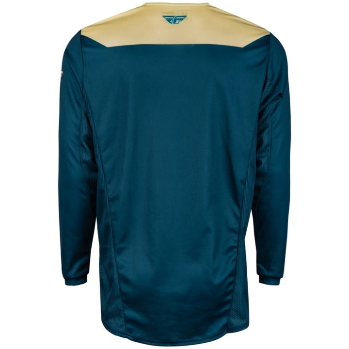 Crosstrøje Kinetic Reload Elfenben/marineblå/kobolt FLY RACING s – billede 2