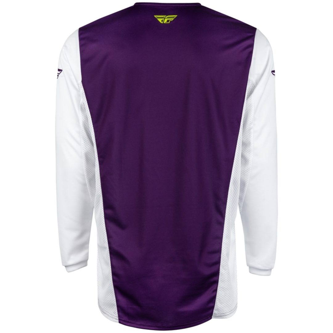 Crosstrøje Kinetic Reload Lilla/hvid/hi-vis FLY RACING XL – billede 2
