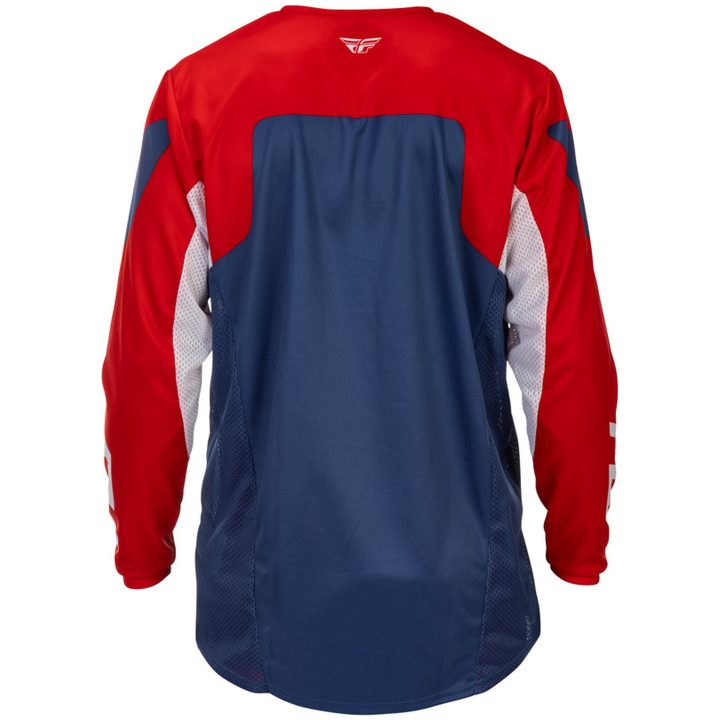 Crosstrøje Kinetic Rød/Hvid/Blå FLY RACING 2XL – billede 2