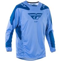 Crosstrøje Kinetic Sym Ultramarine/mørkeblå FLY RACING