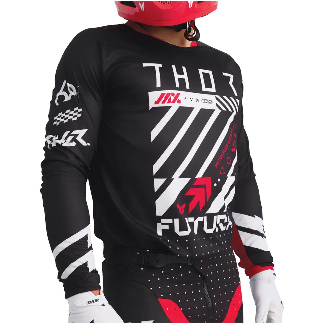 Crosstrøje Launchmode Futura Sort THOR 2XL – billede 4