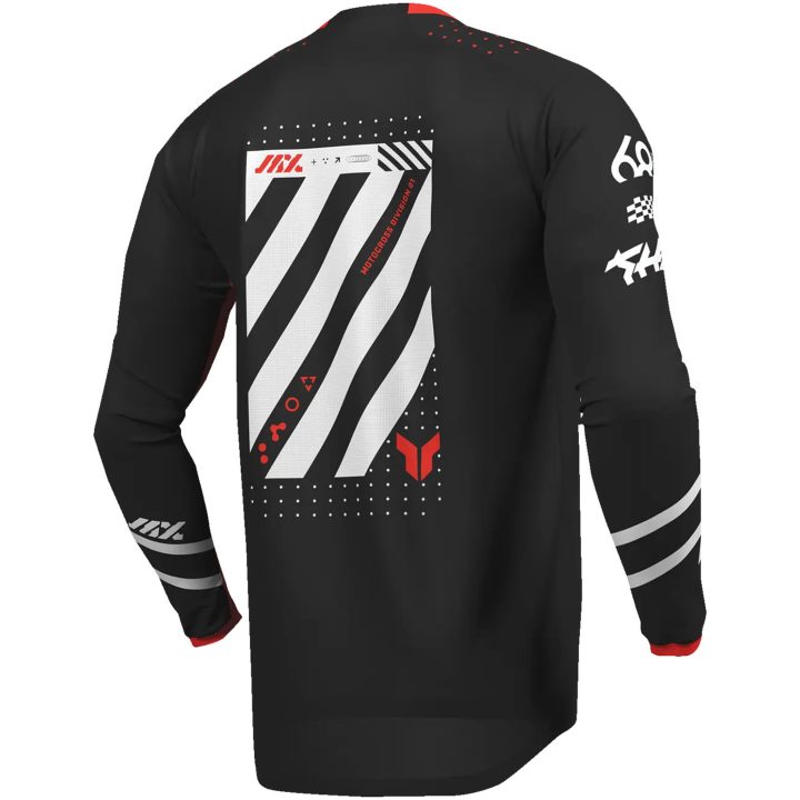 Crosstrøje Launchmode Futura Sort/Rød THOR M – billede 2