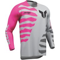Crosstrøje Launchmode Shredder Grå Pink THOR
