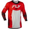 Crosstrøje Lite Flake Rød Grå Sort FLY RACING s – miniature 1