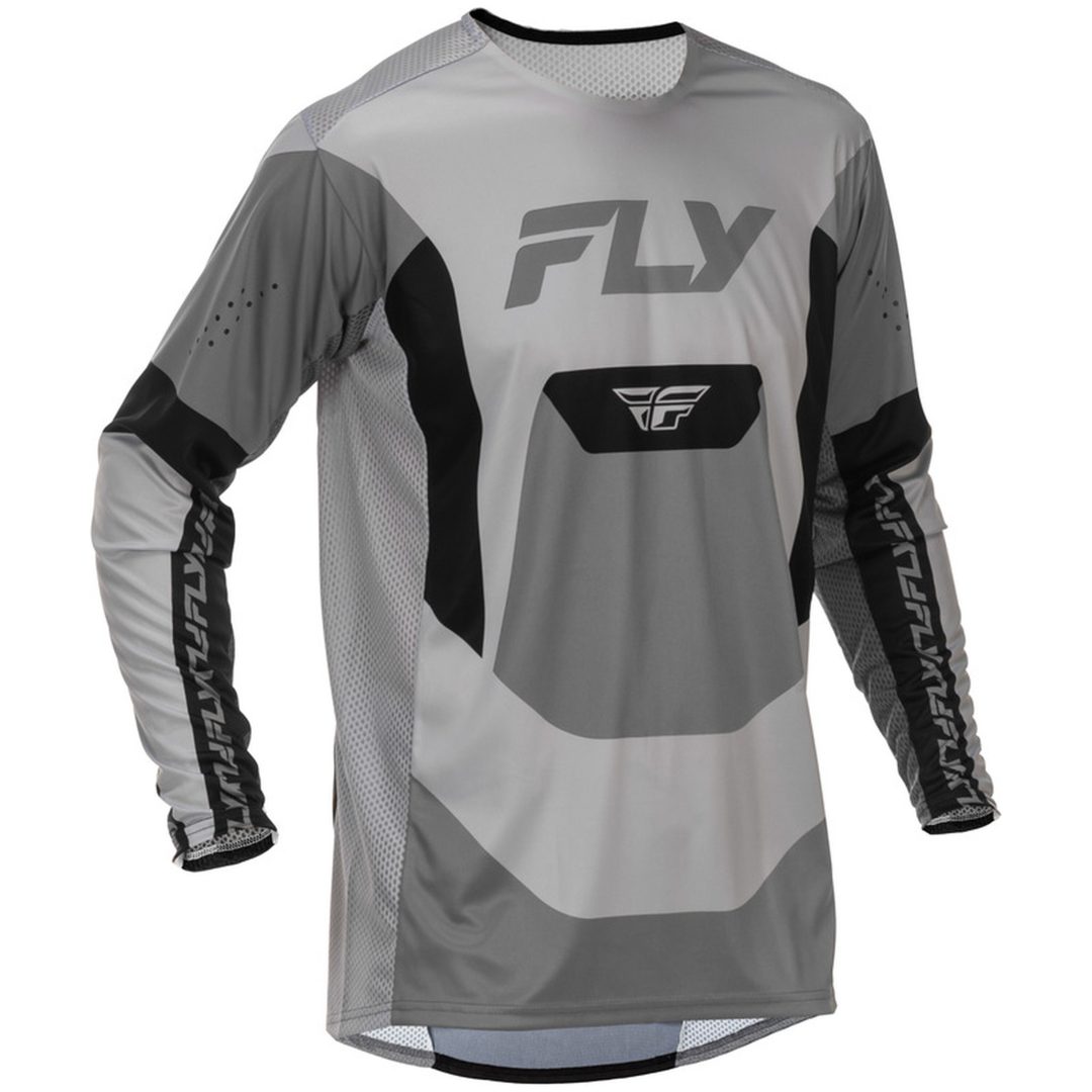 Crosstrøje Lite Grå/Sort FLY RACING XXL