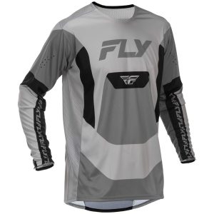 Crosstrøje Lite Grå/Sort FLY RACING