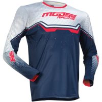 Crosstrøje Qualifier® Blå/Rød MOOSE OFFROAD SOFT-GOODS