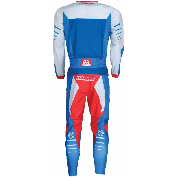 Crosstrøje Qualifier Blå/rød/hvid MOOSE RACING Large – billede 3