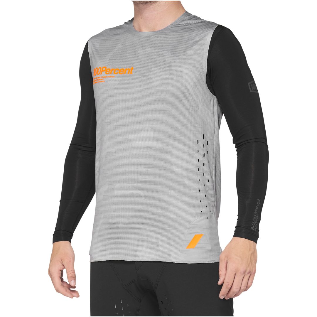 Crosstrøje R-CORE CONCEPT Grå 100%