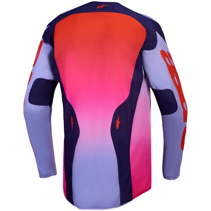 Crosstrøje Racer Air Hunt Lyslilla Pink Lilla Alpinestars s – billede 2