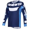 Crosstrøje Racer Riway Blå Hvid ALPINESTARS L – miniature 1