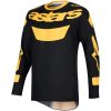 Crosstrøje Racer Riway Sort Gul Alpinestars s – miniature 1