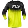 Crosstrøje Rayce Sonar Neongul Sort Hvid FLY RACING M – miniature 1