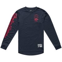 Crosstrøje Ruckus Offroad Flamz Sort Rød TROY LEE DESIGNS