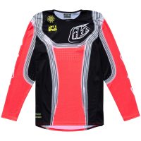 Crosstrøje SE PRO Stripes Rød/Sort TROY LEE DESIGNS