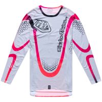 Crosstrøje SE Ultra Aura Grå Lilla Rød TROY LEE DESIGNS