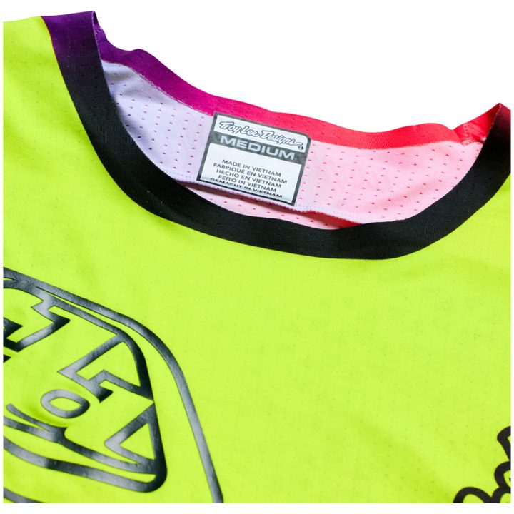 Crosstrøje SE Ultra Aura Neongul TROY LEE DESIGNS s – billede 4
