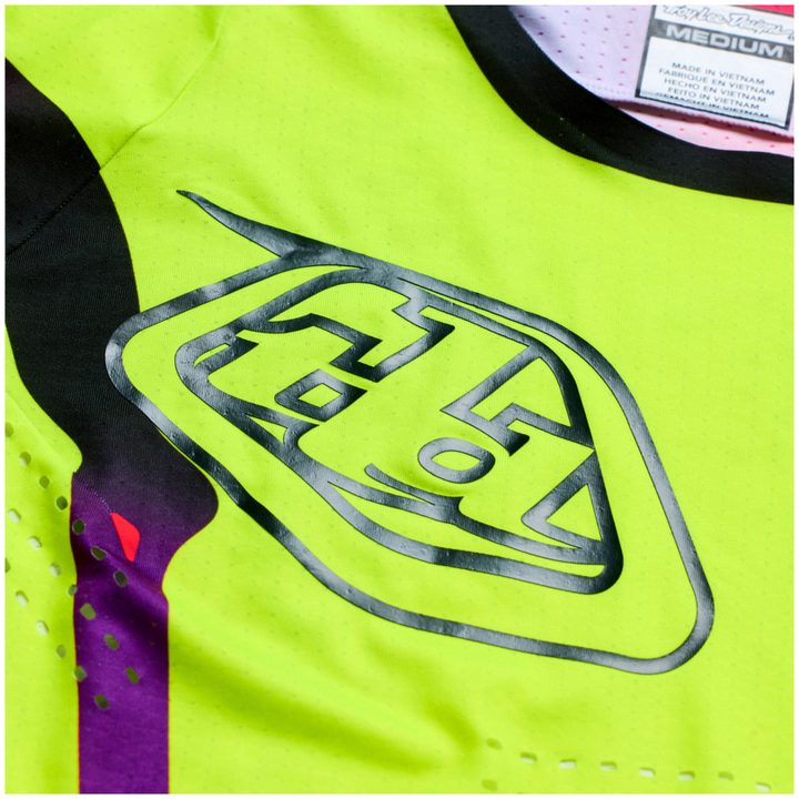 Crosstrøje SE Ultra Aura Neongul TROY LEE DESIGNS s – billede 5