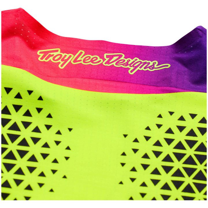 Crosstrøje SE Ultra Aura Neongul TROY LEE DESIGNS s – billede 9