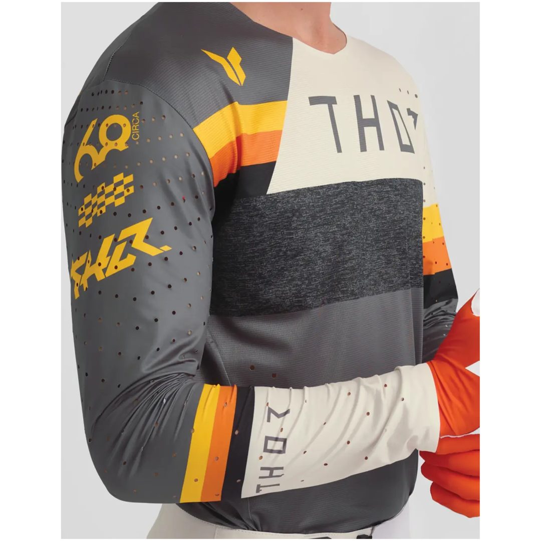 Crosstrøje Sportmode League Grå THOR s – billede 12