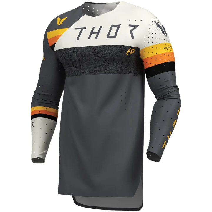 Crosstrøje Sportmode League Grå THOR s – billede 3