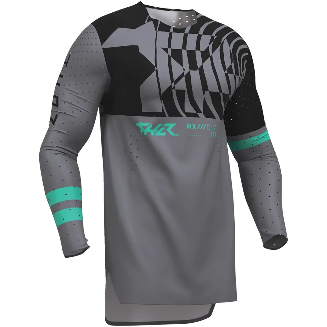 Crosstrøje Sportmode Mind Control Grå Sort THOR s