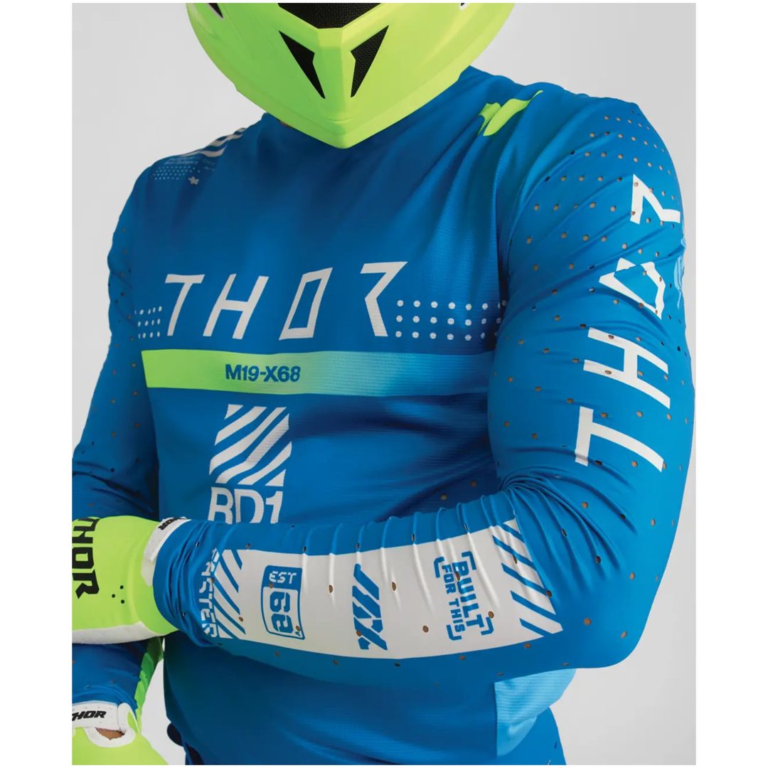 Crosstrøje Sportmode Synth Blå THOR M – billede 8