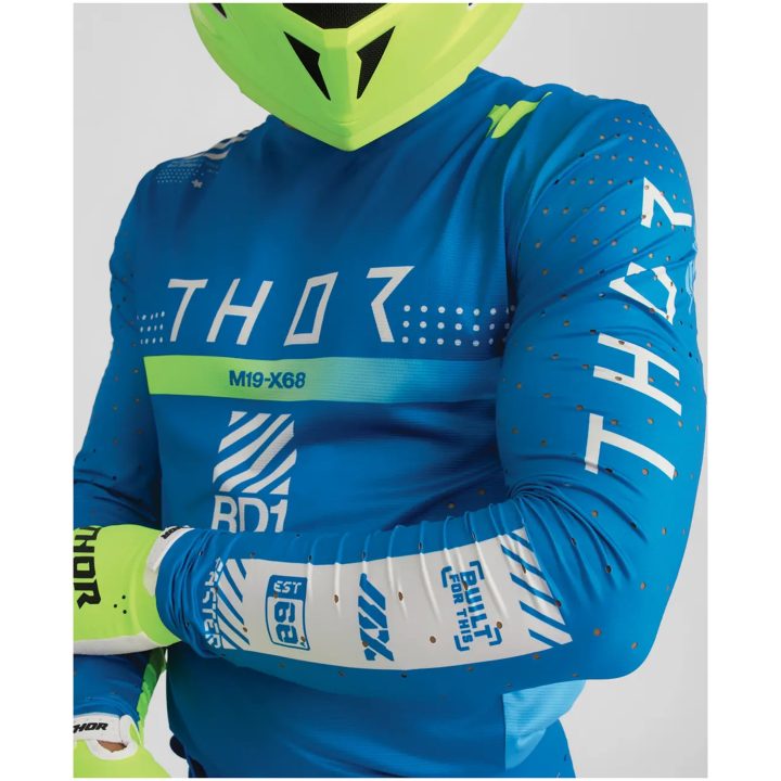 Crosstrøje Sportmode Synth Blå THOR M – billede 8