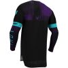 Crosstrøje Sportmode Vanish Sort Lilla THOR s – miniature 4