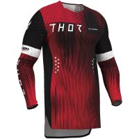 Crosstrøje Sportmode Vanish Sort Rød THOR