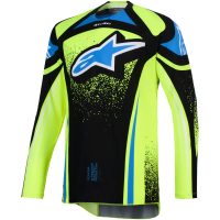 Crosstrøje Techstar Nomur Grøn Pink Lilla ALPINESTARS(MX)