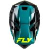 Cykelhjelm Off-Road Rayce Repeat Sort/Turkis/Gul FLY RACING ym – miniature 3