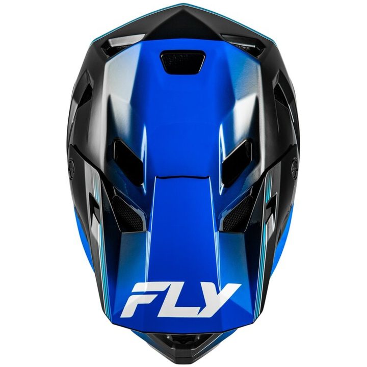 Cykelhjelm Rayce Repeat Sort/Mørkeblå Blank FLY RACING M – billede 3