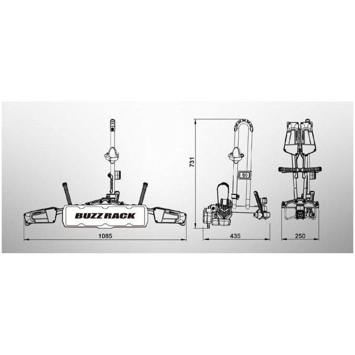 Cykelholder Eazzy 1 BUZZRACK – billede 2