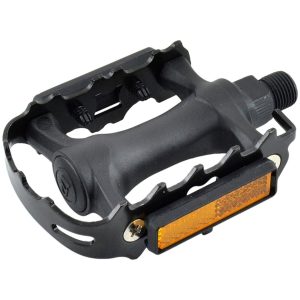 Cykelpedaler i stål, sort 9/16" VP COMPONENTS