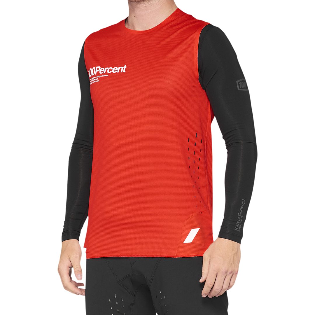 Cykeltrøje R-core Rød 100% MTB Medium