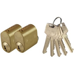 Cylinder 71237 2 stk. ens låsning STRUKTUR
